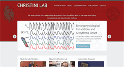 Desktop Screenshot of christinilab.org